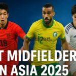 Asian midfielders