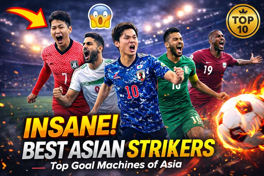  top Soccer Asian strikers